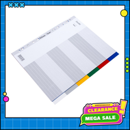 Bantex A4 Maxi 5 Pages Divider PP #6015 00