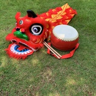 Lion Dance Children's Toy Toddler Lion Dance Props South Lion's Head Set Plastic Lion Dance Set Lion