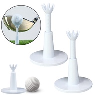 2pc Newest Adjustable Golf Tee, Stable Golf Driving Range Tee Seat With Tee Golf Practice Training