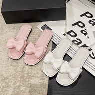 selipar perempuan selipar perempuan murah cantik Cross-Border Women's Summer Bow Slippers - Anti-Sli