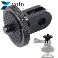 YOLO Tripod Adapter Practical for Gopro hero9/8/7 For Camera 1/4 inch Hole Mount Holder