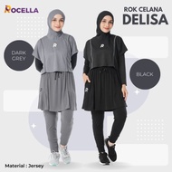 Rok Celana Rocella Delisa Rok Celana Olahraga Muslimah