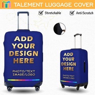Customized Luggage Protector Cover Personalized Suitcase cover Stretchable Travel Luggage Accessorie