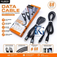 Fleco F27 C to Lightning Data Cable Fleco 6A Usb c to Charger Cable iphone