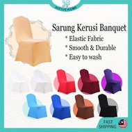 Chair Cover Sarung Kerusi Banquet for Dining Wedding Decoration