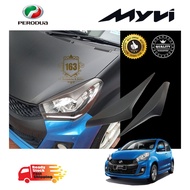 Perodua Myvi Icon ( 2015-2017 ) Eyelid eyebrow Head Lamp Eye Lid Cover eyes lip