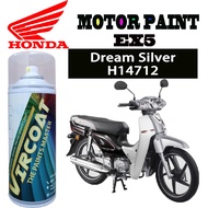 [Honda EX5 Dream Silver H14712] VIRCOAT Aerosol Spray 2K Paint/ Motor Paint Touch Up Paint| Cat Tin Spray