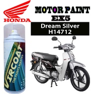 [Honda EX5 Dream Silver H14712] VIRCOAT Aerosol Spray 2K Paint/ Motor Paint Touch Up Paint| Cat Tin 