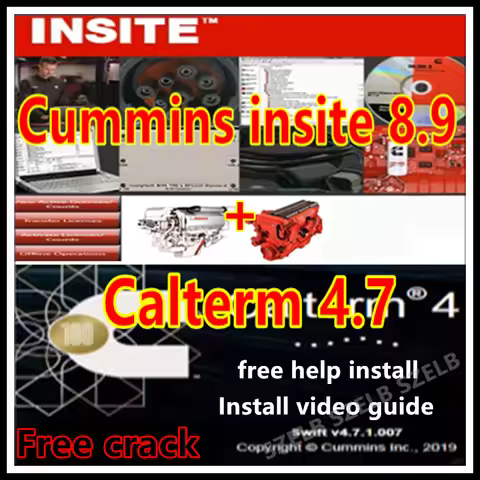 Newest Engine Diagnostic Software free Keygen Cummin Insite 8.9 PRO+ Calterm 4.7 MetaFiles v4.7.1.00