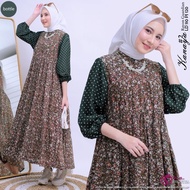 Rosabel, SHANNA, TALIYA .ISVARA . Original Midi Dress by Shofiya