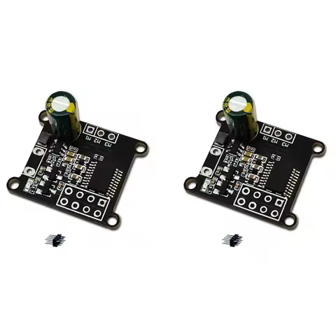 B27B 2X DC Brushless Motor Driver Board FOC Control Driver SVPWM Control DC 10-24V Module Replace Si