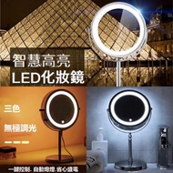LED Makeup Mirror 3/5/10 Times Magnification Double-Sided Makeup Mirror Bathroom Makeup Mirror Beaut