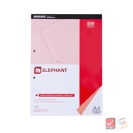 Elephant Brand Notebook A4 Tear-Off 70G 50S Straight Line 8 Mm. P-102 1 Book