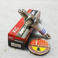 [3E Parts & Acc] racing spark plugs KC C7HSR Bebek Mio Supra Grand jupiter Shogun Rare Item
