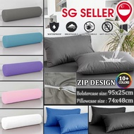 Zip Waterproof Pillow Protector Waterproof Bolster Protector Zip Pillow case Bolster case Pillow cov