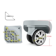 W246 NetEasy Luggage Wheel Trolley Case Silent Wheel Replacement HL-030-1D Universal Wheel Accessori