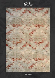 Karpet / Vintage / Abstrak / Minimalis Gala B68BB Impor Turki 195x300