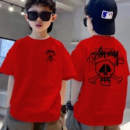 【220G 100%Cotton】 NELLY Cool T Shirt For Boys Kids 3yrs-14yrs Baju Budak Lelaki Full Cotton Super Fa