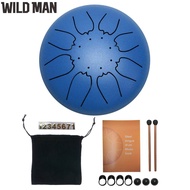 (Ready) เหล็กชุุดกลอง6นิ้ว8 Tune Handpan กับ Drumstick กระเป๋าถือ