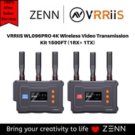 VRRIIS WL096PRO 4K Wireless Video Transmission Kit 1500FT (1RX+ 1TX)