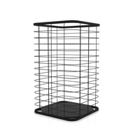 Kefva ตะกร้าเหล็กแนวตั้ง 35x35x60 ซม.  ตะกร้าเก็บของอเนกประสงค์ กล่องใส่หลอดไฟ กล่องตะแกรงเหล็กใส่อุ