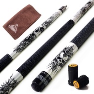 CUESOUL Rockin Series 57" 21oz Maple Billiards Snooker Pool Cue Stick Set With Joint Protector Cue Towel Packaging And Cue Bag