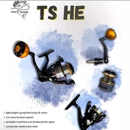 REEL TRISTAR HE | 1000-3000 | SPINNING SPINNING | POWER HANDLE | 5:2:1 GEAR RATIO | 12+1 BALL BEARIN