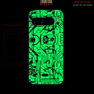 Zafeerskin Luminous Back Film Sticker For Google PIXEL 9 8 7 pro Glow in the dark For Google PIXEL 9