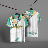 Hari Sukan Negara Jersey 2025 Hsn Polo Shirt Baju Lelaki Berkolar TSHIRT HARI SUKAN NEGARA 2025 - HS