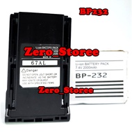 HT Baterai BP232 HT Batre BP-232 HT Battery BP 232 HT Bateray IC-F4167DT IC-A14 IC-F14 walkie talkie