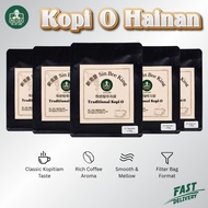 Sin Bee King Hainan Kopi-O No Sugar Ground Coffee 20g x6 Filter Bags Traditional Coffee-O Classic Ko
