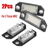 New 2Pcs 24 LED Beads License Plate LED Light Lamp for C Focus MK2 License Plate Light LED License L