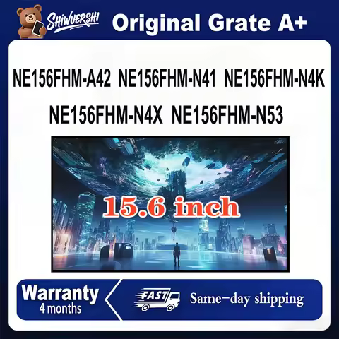 Original New A+ 15.6 inch Slim Laptop Lcd Screen Panel NE156FHM A42 NE156FHM N41 NE156FHM N4K NE156F