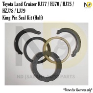 TOYOTA LAND CRUISER RJ77 / HJ70 / HJ75 / HZJ78 / LJ79 KIN PIN SEAL KIT (HALF) 43204-60040
