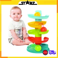 [ TOY ] 0-3 Years Children Toys Baby Toys Kids Baby Boys Girls Educational Toys Early Fun Ball Tower