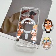 Crybaby Lovely Magnetic phone Casing For iphone And Magnetic Phone Grip