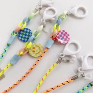 [Taiwan Ready Stock+Pre-Order] Smiley Face Mask Chain Children Mask Chain