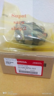 ฟิลคอยล์ มัดไฟ จานไฟ ของแท้ศูนย์ honda Wave125i รุ่นไฟเลี้ยวบังลม รหัส 31120-KPH-701