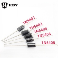 20pcs 1N5400 1N5401 1N5402 1N5404 1N5406 1N5407 1N5408 In-line Rectifier Diode DO-201AD/DO-27 IN5400