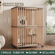Solid Wood 3-tier Indoor Large Cat Cage