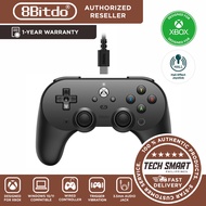 8Bitdo Pro 2 Wired Controller for Xbox, Hall Effect Joysticks and Hall Triggers, 3.5mm Audio Jack