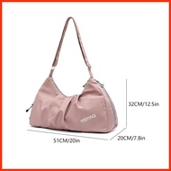 Leacat shoulder yoga bag nylon large capacity travel bag multifunctional gym bag