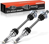 A-Premium Pair (2) Rear CV Axle Shaft Assembly Compatible with Yamaha Grizzly 660 YFM660F 4x4 2002,