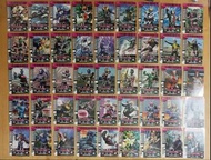 Bandai 萬代《假面騎士大亂鬥 Ganbaride》（Kamen Rider Battle: Ganbaride）第1組-1 集換式卡片遊戲假面騎士 幪面超人 Kamen Rider 英雄卡，質素