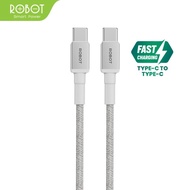 ROBOT RSCC120 Original 1.2 Meter Type C To Type C Data Cable