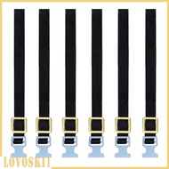[Lovoski1] 6Pcs Luggage Rope Roof Rack Tie Down Strap 1/10 Professional Repair Portable Sturdy for R