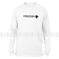 [3 COLOR] Proton Motorsport Logo T Shirt Long Sleeve X70 R3 Racing Motorsport Baju Murah Tee Pakaian