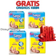 Sensi Pampers Isi 20 pcs S M L XL XXL