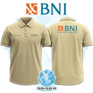 Souvenirs Yes Wangki Collar T-Shirt Wangki Work T-ShirtPOLO - Bank BNI Bank State Indonesia BUMN - D