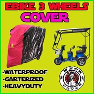 3 WHEELS E-BIKE COVER WATERPROOF MAKAPAL